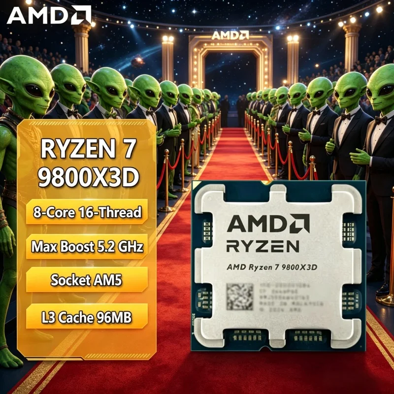 Amd Cpu Ryzen 7 - 2026年新型 AMD Ryzen 7 9800X3D R7