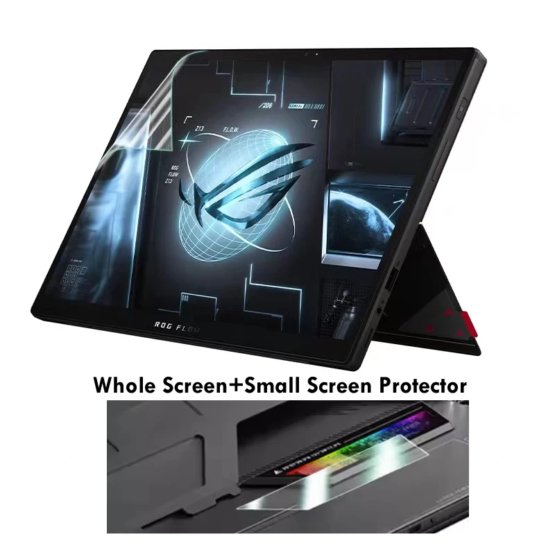 Pc Gaming Asus Rog - アンチグレア全画面 + 小型スクリーンガードプロテクター Asus ROG Flow