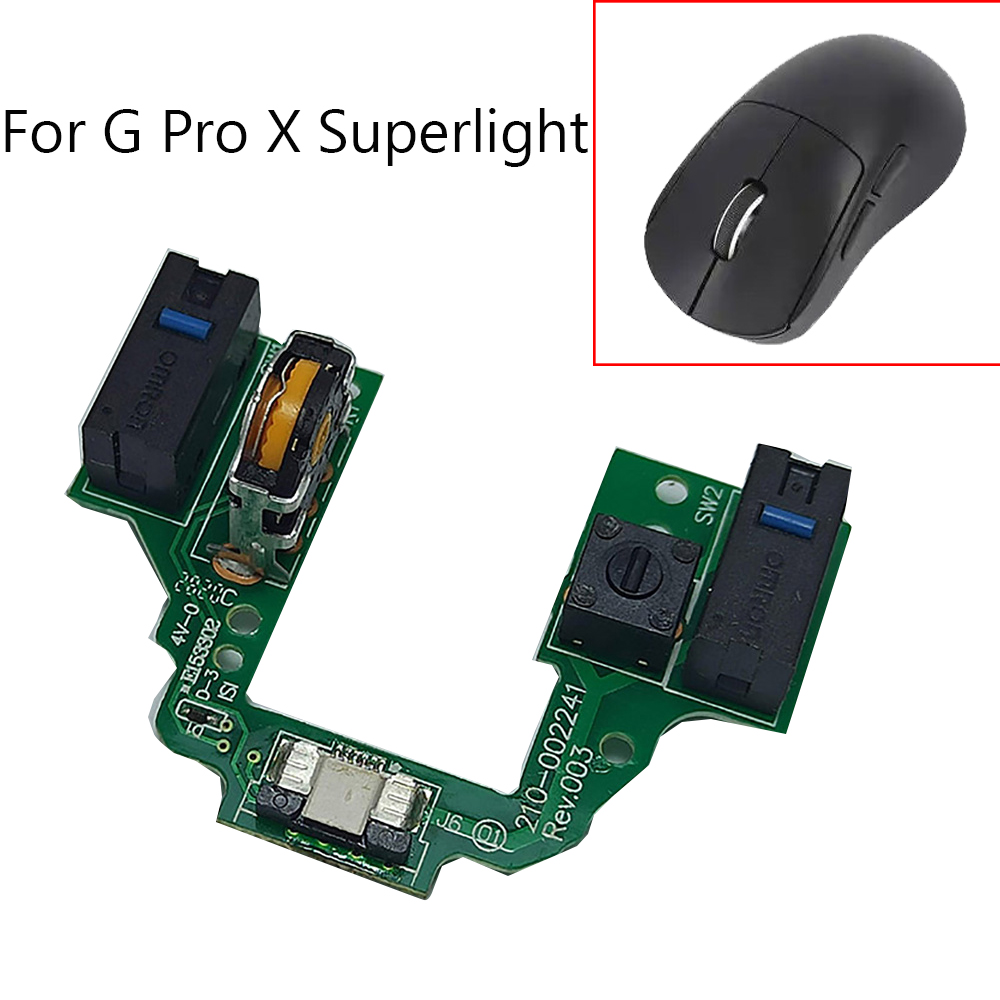 Logitech Mouse G Pro X Superlight - 交換用マウスボタンマイクロスイッチキーマザーボード Logitech G Pro X Superlight