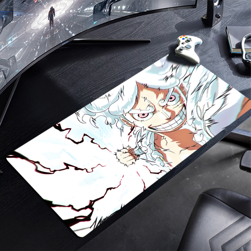 Pc Gaming Keyboard And Mouse - マウスパッドワンピースアニメゲーマーPCコンピュータ大型900x400 XXLデスクマットキーボードアニメゲームアクセサリーマウスパッドカーペット