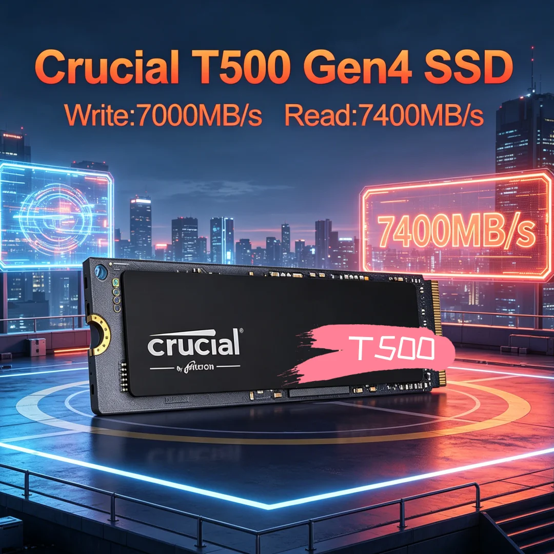 Pc Gaming Ps5 - プレミアムゲーミングSSD Crucial T500 1TB Gen4 NVMe