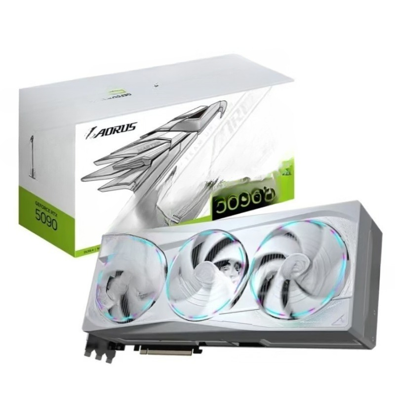 Pc Gaming Lian Li - RTX 5090 OC32Gグラフィックカード対応、白い彫刻が施されたeスポーツゲームAI