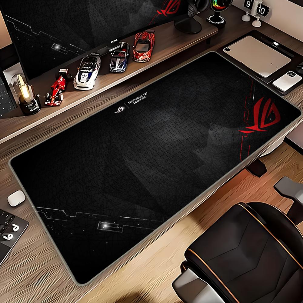 Pc Gaming Asus Rog - Asus Rog マウスパッドアニメマウスマットゲーミングコンピュータデスクマットマウスカーペット Pc アクセサリーゲーマーマウスパッドスピードラバーマット