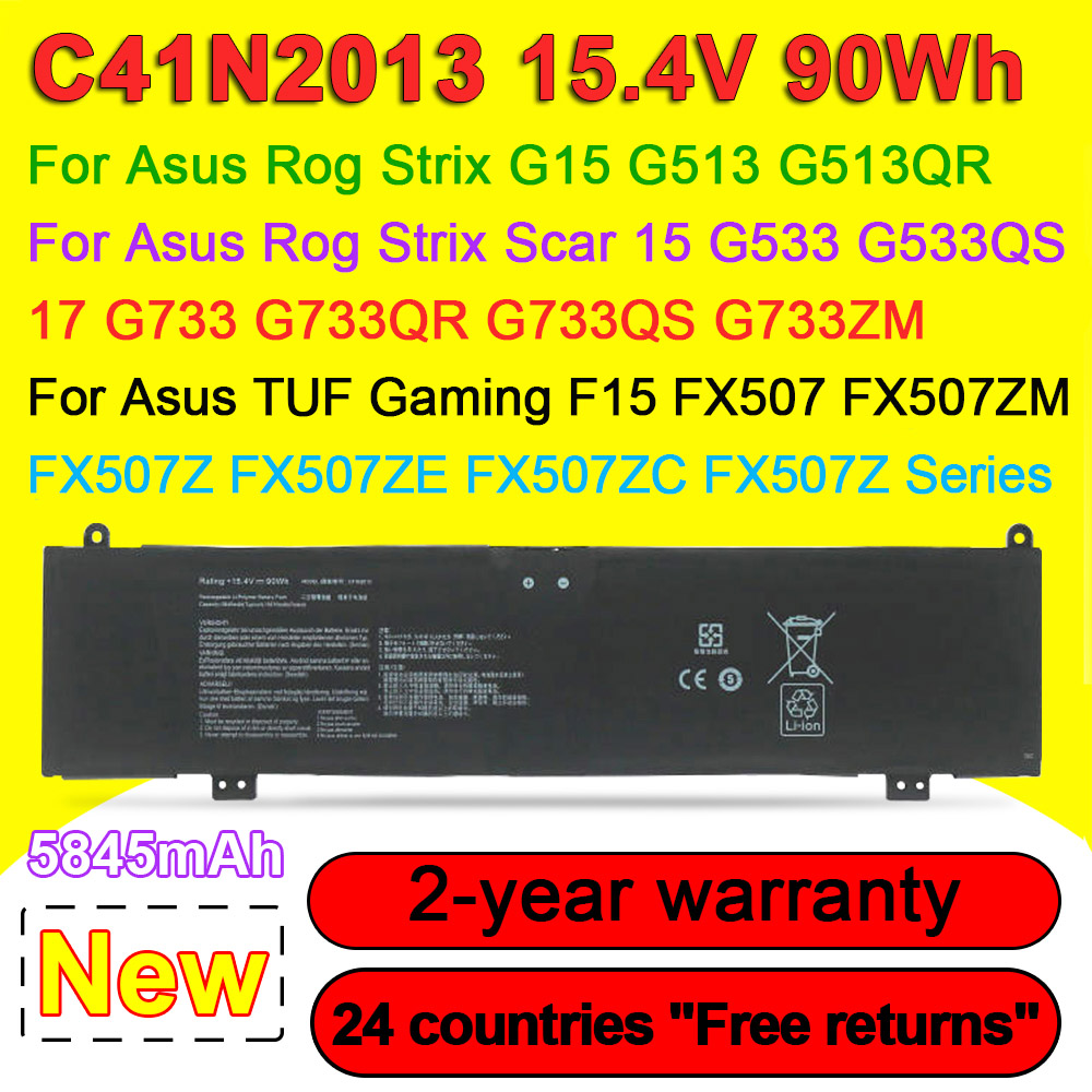 Pc Gaming Asus Rog - C41N2013 ノートパソコンのバッテリー Asus ROG Strix G15