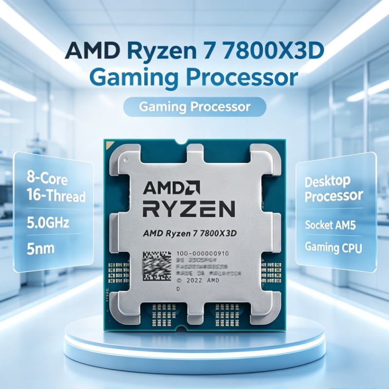 Amd Cpu Ryzen 7 - AMD Ryzen 7 R7 7800X3D CPUプロセッサー