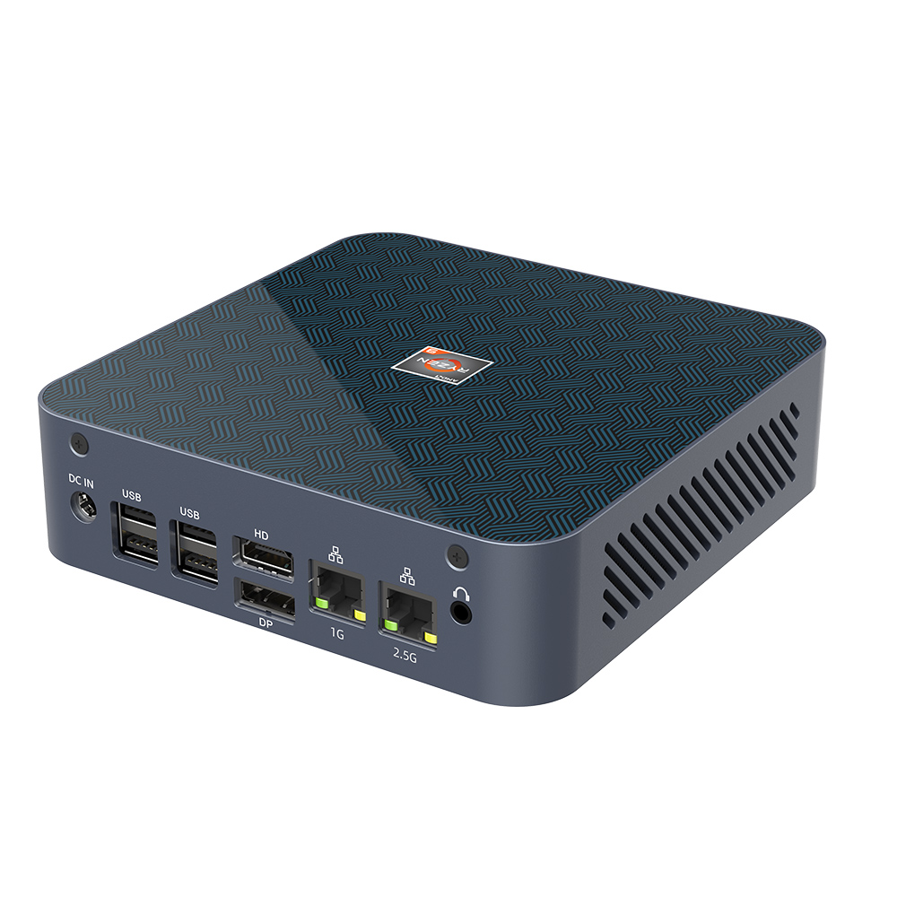 Pc Gaming Cpu - ミニPCゲーミングPC,ADM-R7 h,ddr4,16g,32g,デュアルLAN 5800g,windows11,r5,2.5 h,ゲーマーデスクトップ,type-c,pd wifi6,5600