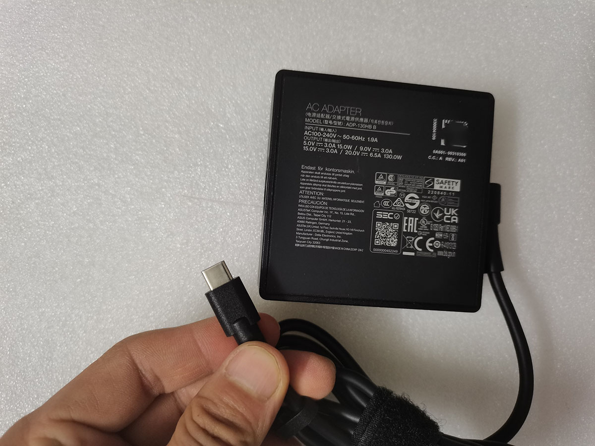 ADP-130HB B 20V 6.5A TYPE-C 13 - Pc Gaming Asus Rog のレビューと価格