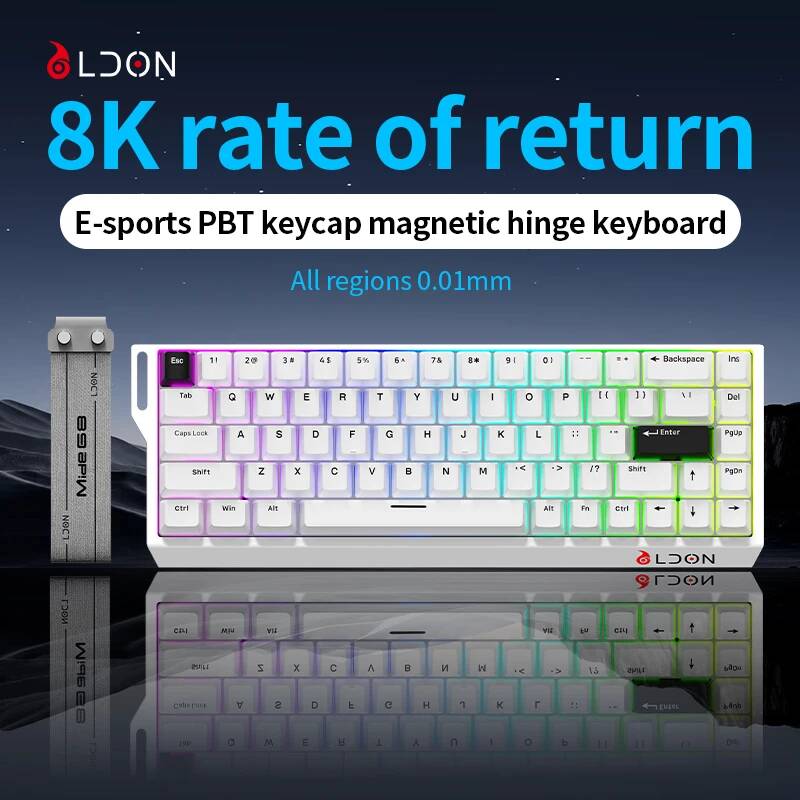 有線 68 キー ウェブサイト マクロ プログラミング キー - Pc Gaming Website のレビューと価格