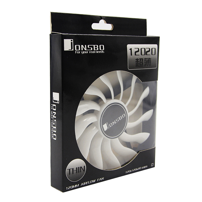 JONSBO 12020 120mm DC 12V 3Pin - Pc Gaming Cpu のレビューと価格