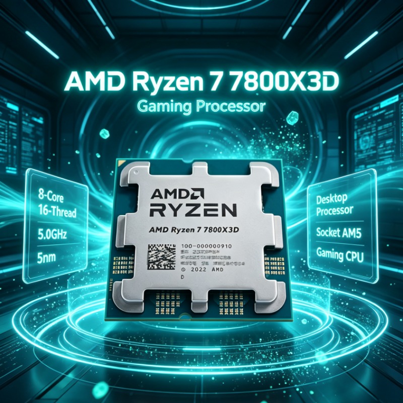 AMD R7 7800X3D Ryzen 7 AM5 CPU - Amd Cpu Ryzen 7 のレビューと価格