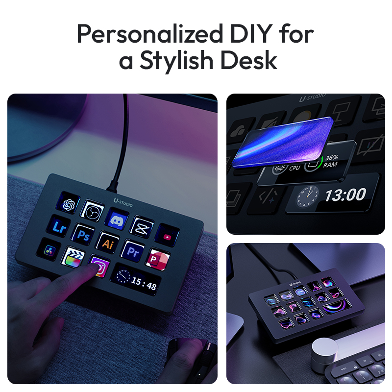 Ulanzi D200H デッキドック AI搭載オフィススト - Stream Deck のレビューと価格