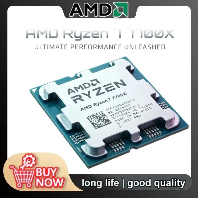 AMD Ryzen 7 7700X CPU 新品100%ブラ - Amd Cpu Ryzen 7 のレビューと価格