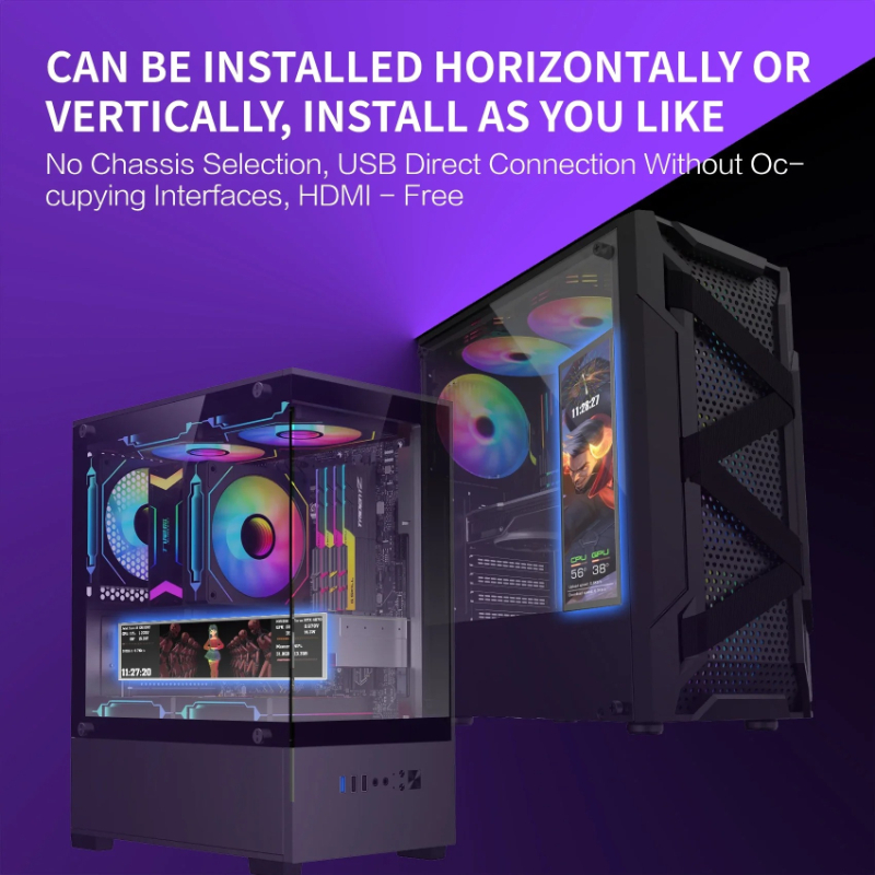 ミラボックス D92 シャーシ セカンダリスクリーン CPU - Pc Gaming Cpu のレビューと価格