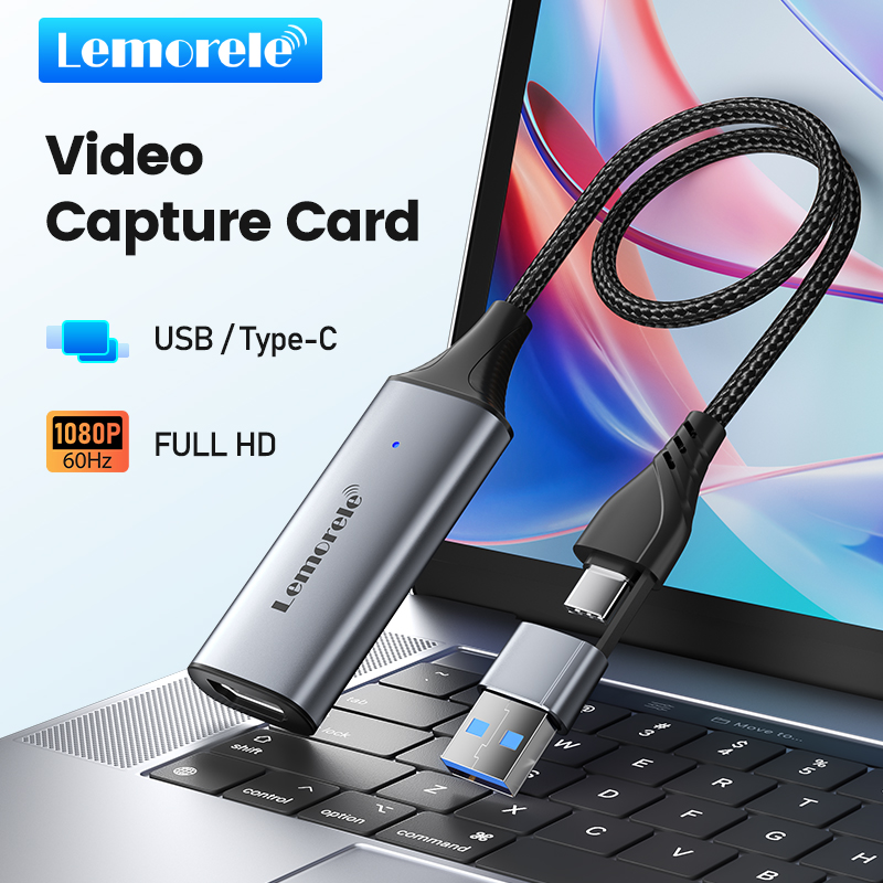 Lemorele USB 2.0 ビデオキャプチャカード H - Pc Gaming Game のレビューと価格
