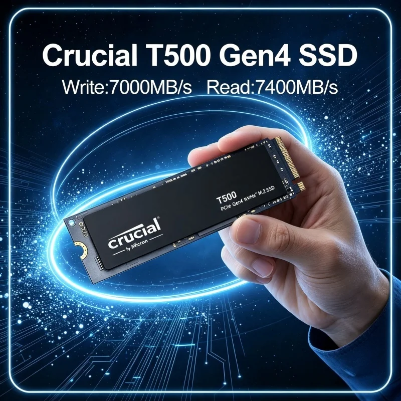 Crucial T500 1TB NVMe M.2 SSD  - Pc Gaming Ps5 のレビューと価格