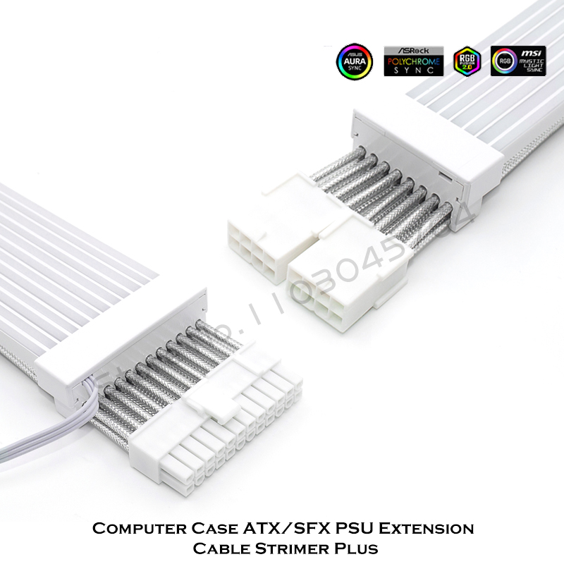 フレキシブルシリコン延長ケーブル,su,rgb plus,n - Pc Gaming Lian Li のレビューと価格