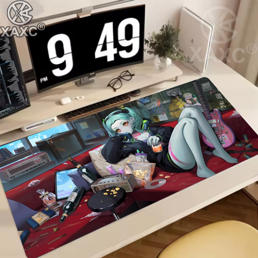 かわいいアニメマウスパッド PC ゲーマーキャビネットキーボ - Pc Gaming Girl のレビューと価格