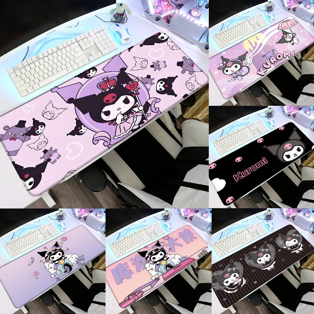 K-Kuromi かわいいマウスパッドゴム製厚みのあるオーバ - Pc Gaming Kuromi のレビューと価格