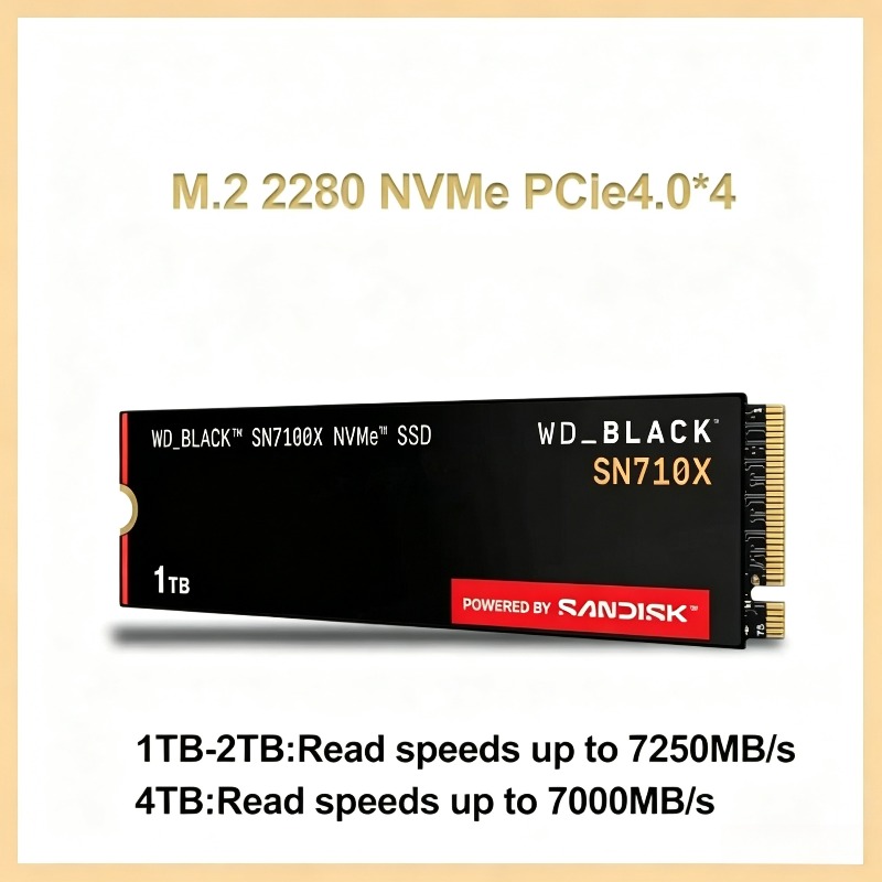 WD BLACK SN7100X 1TB/2TB/4TB N - Pc Gaming Ps5 のレビューと価格