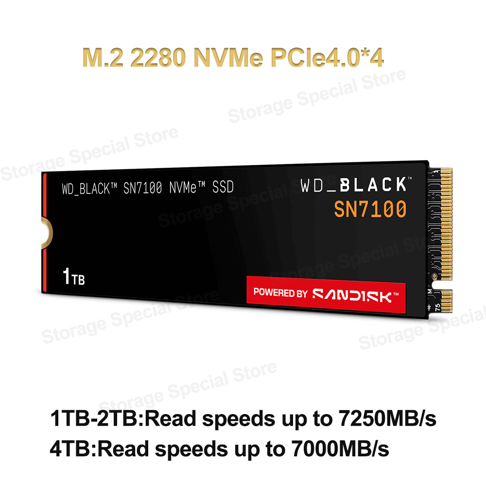 WD BLACK SN7100 NVMe SSD M.2 2 - Pc Gaming Ps5 のレビューと価格