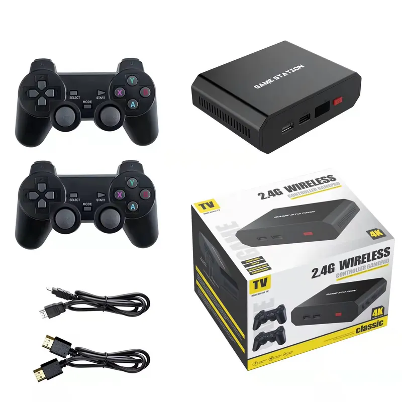 M8plus HDビデオゲームコンソールボックス 2.4Gデ - Gaming Controller のレビューと価格