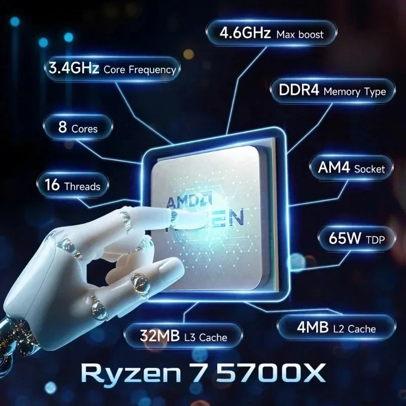 AMD Ryzen 7 5700X ソケットAM4 デスクト - Amd Cpu Ryzen 7 のレビューと価格