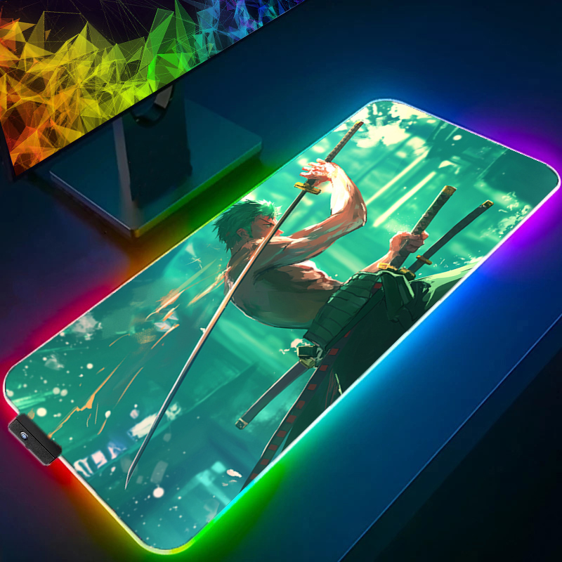 ワンピースゾロマウスパッド RGB ゲームアクセサリー Ga - Pc Gaming Keyboard And Mouse のレビューと価格