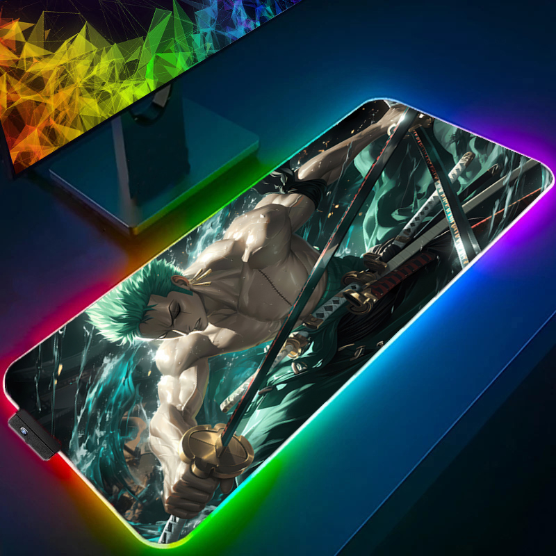 ワンピースゾロマウスパッド RGB ゲームアクセサリー Ga - Pc Gaming Keyboard And Mouse のレビューと価格