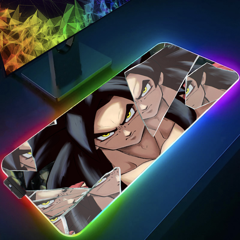 LED マウスパッドドラゴンボールコンピュータラップトップア - Pc Gaming Game のレビューと価格
