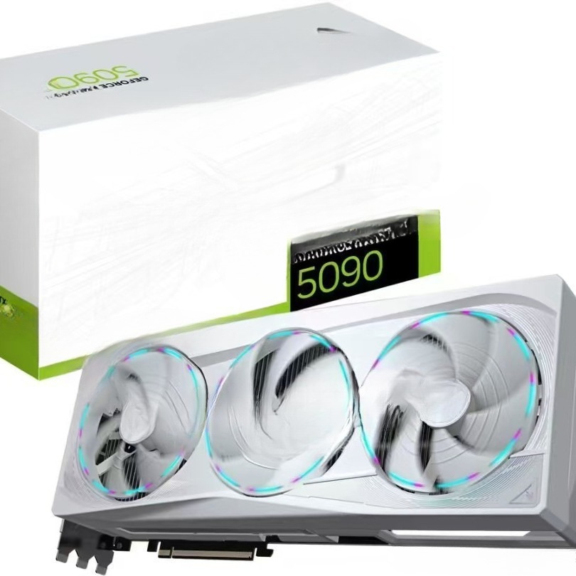 RTX 5090 OC32Gグラフィックカード対応、白い彫刻 - Pc Gaming Lian Li のレビューと価格