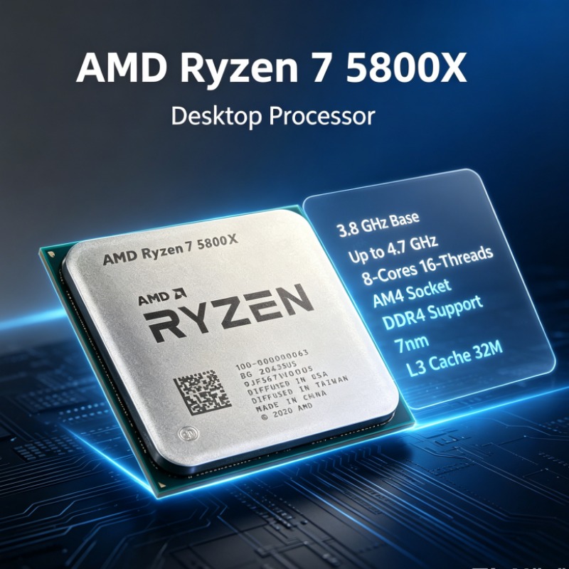AMD Ryzen 7 5800X R7 5800X AM4 - Amd Cpu Ryzen 7 のレビューと価格