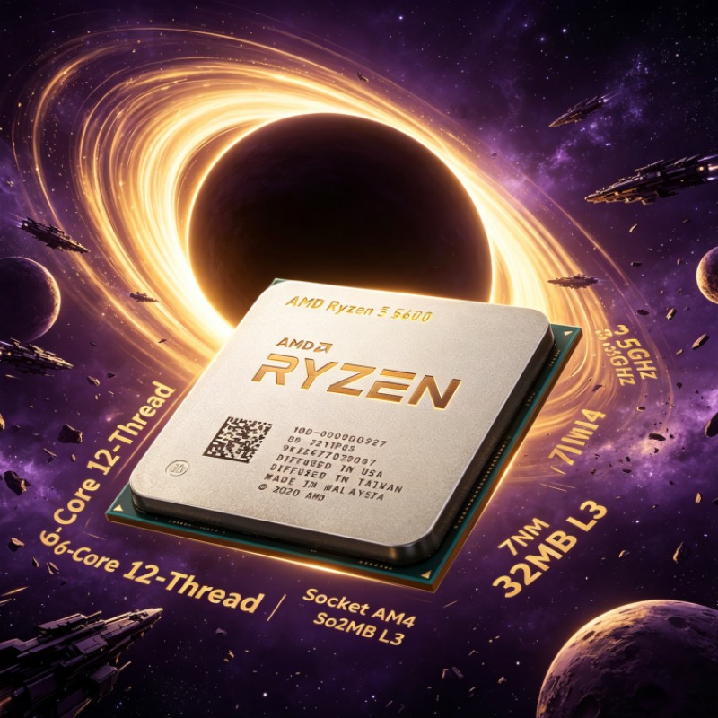 Ryzen 5 5600 6コア 12スレッド 7nm CP - Pc Gaming Cpu のレビューと価格