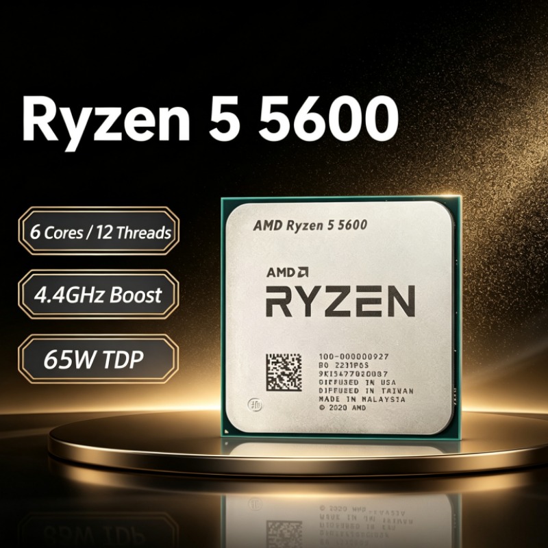 Ryzen 5 5600 6コア 12スレッド 7nm CP - Pc Gaming Cpu のレビューと価格