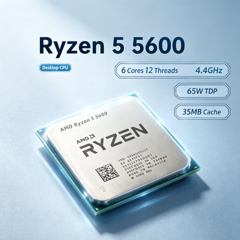 Ryzen 5 5600 6コア 12スレッド 7nm CP - Pc Gaming Cpu のレビューと価格