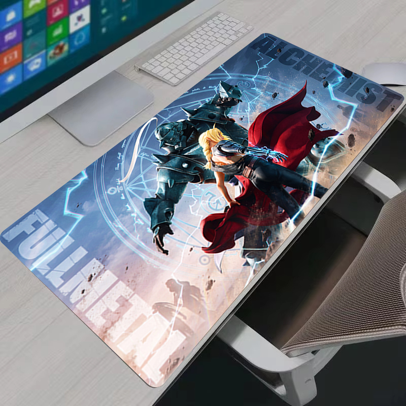マウスパッド大型鋼の錬金術師ゲーミングアクセサリーマウスパッ - Pc Gaming Keyboard And Mouse のレビューと価格