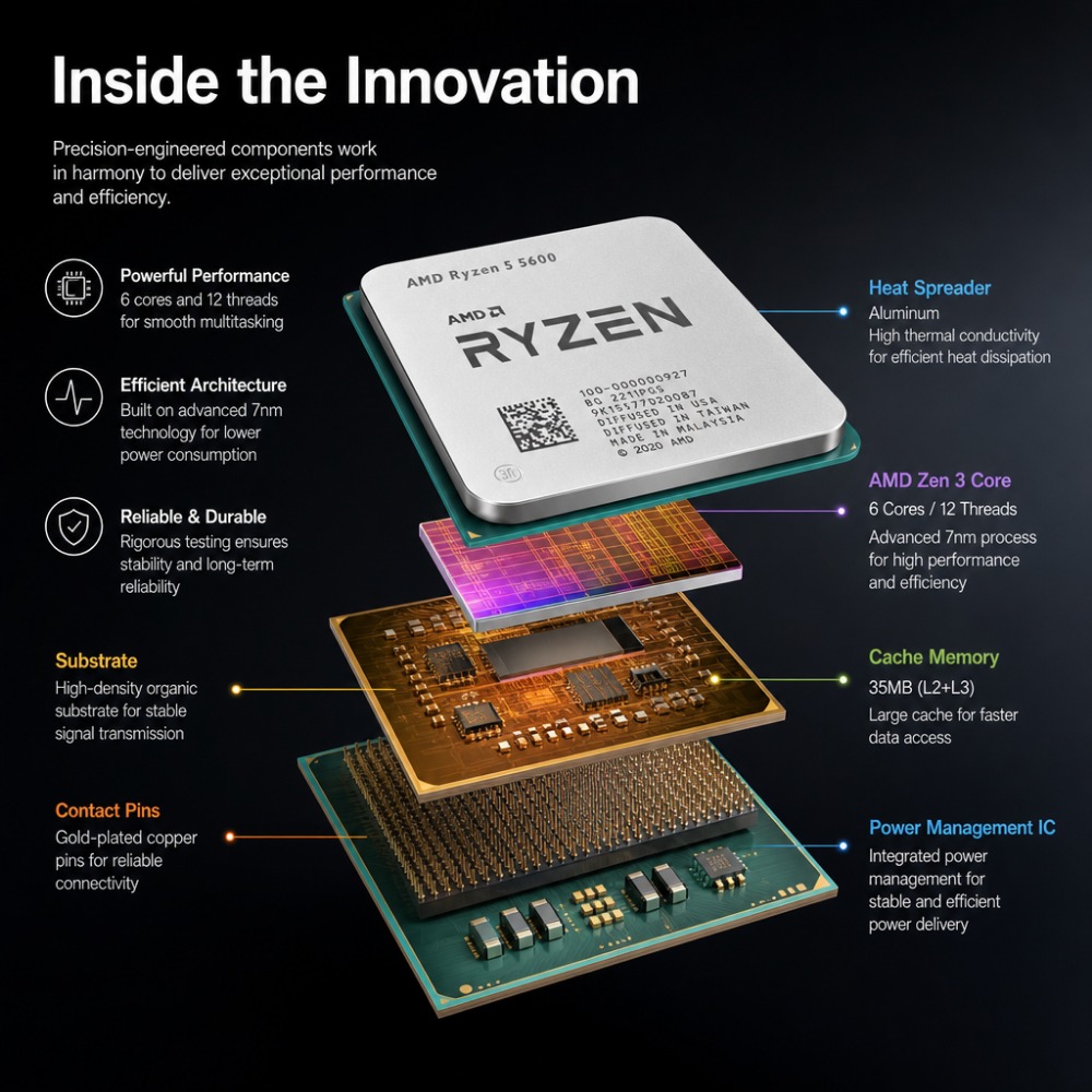 ソケットAM4ゲーミングデスクトップチップ Ryzen 5  - Pc Gaming Cpu のレビューと価格