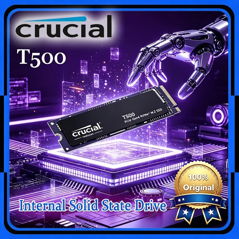 Crucial T500 1TB 内蔵ソリッドステートドライ - Pc Gaming Ps5 のレビューと価格