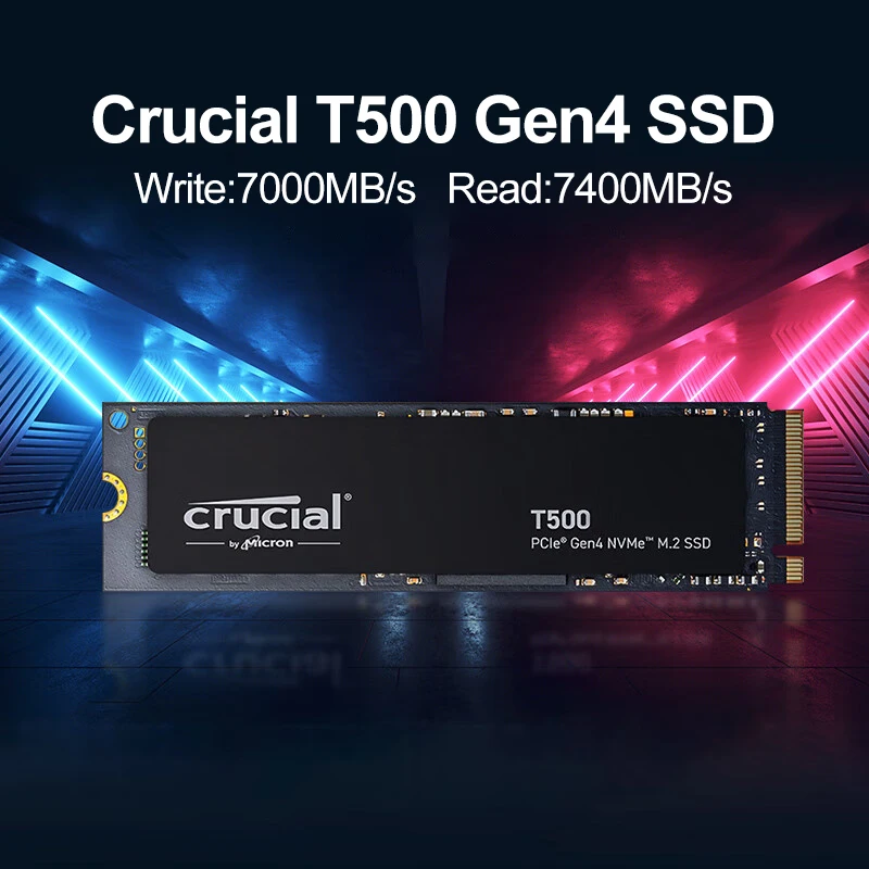 Crucial T500 1TB 内蔵ソリッドステートドライ - Pc Gaming Ps5 のレビューと価格