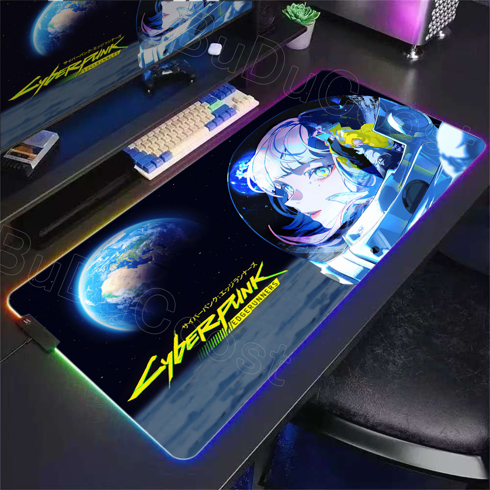 HD アニメガールマウスパッド RGB デスクマット C_c - Pc Gaming Girl のレビューと価格