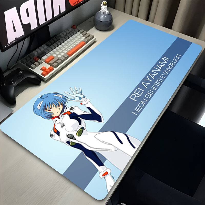 マウスパッド XXL 大型かわいいアニメガール綾波レイマウス - Pc Gaming Girl のレビューと価格