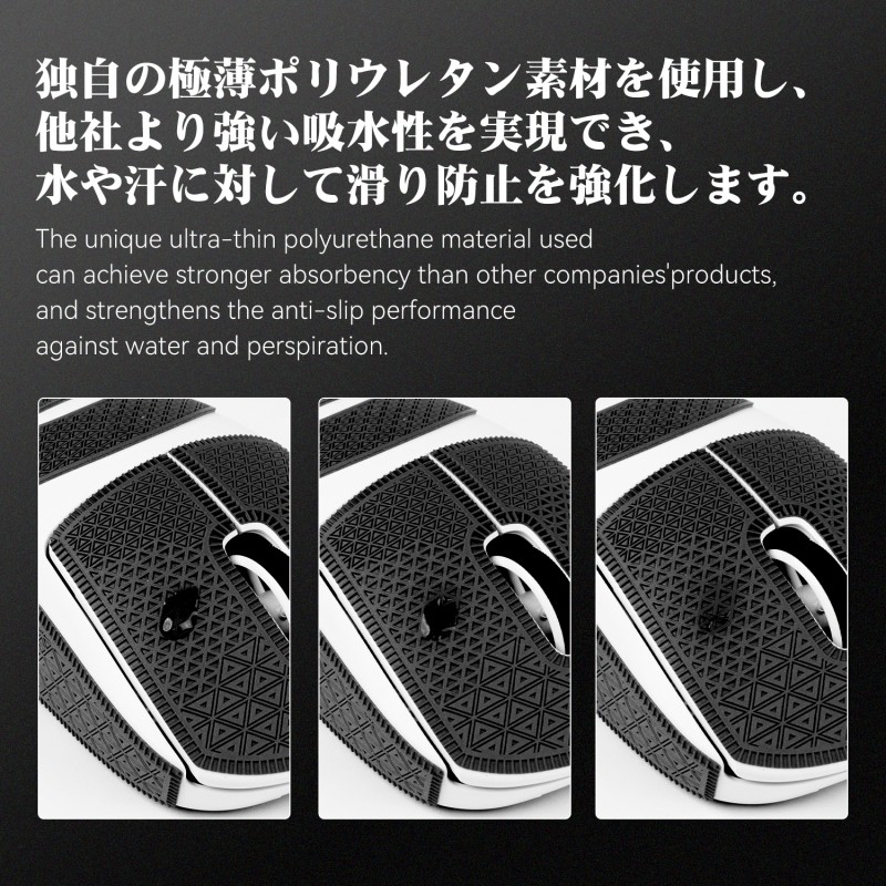 Talongtames-BlackMouseグリップテープ、 - Logitech Mouse G Pro X Superlight のレビューと価格