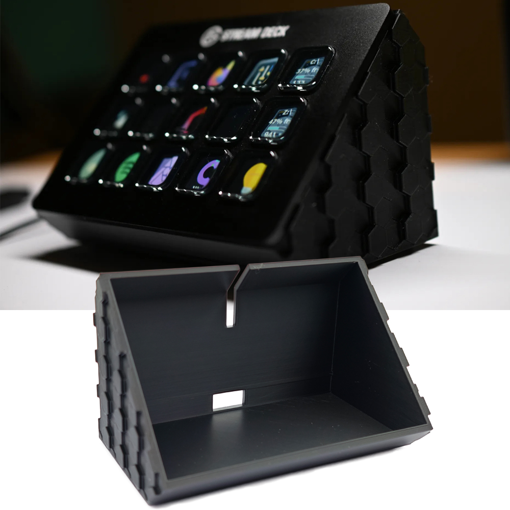 1PC 3D 印刷デスクトップディスプレイスタンドストリーム - Stream Deck のレビューと価格