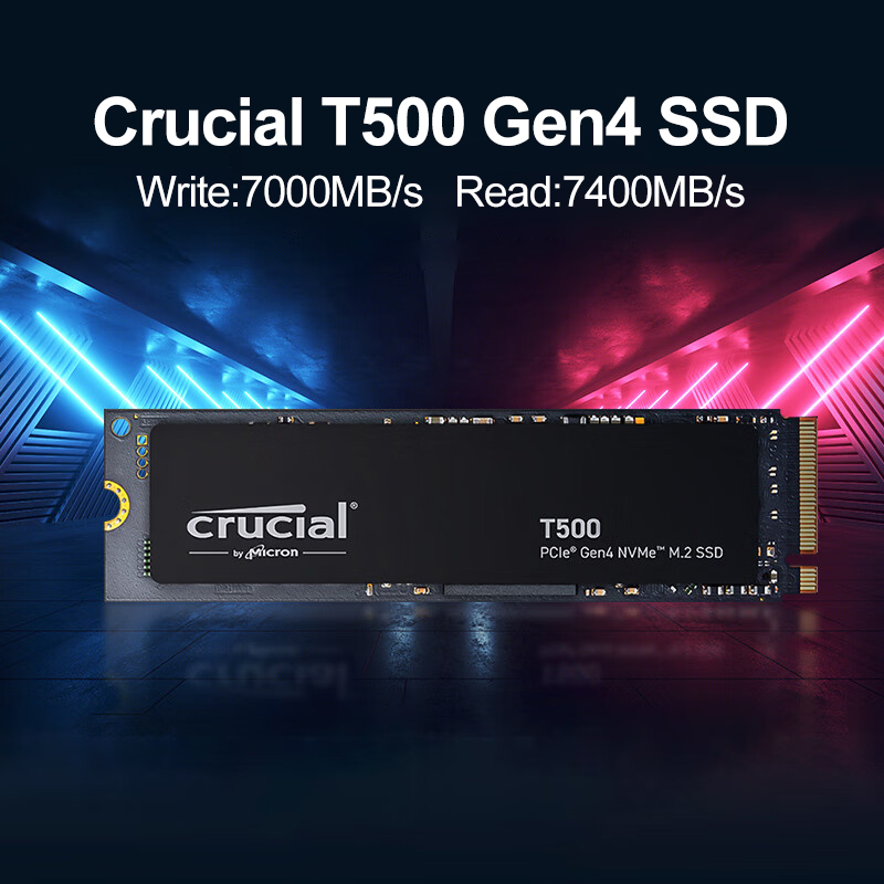 Crucial T500 1TB Gen4 NVMe M.2 - Pc Gaming Website のレビューと価格