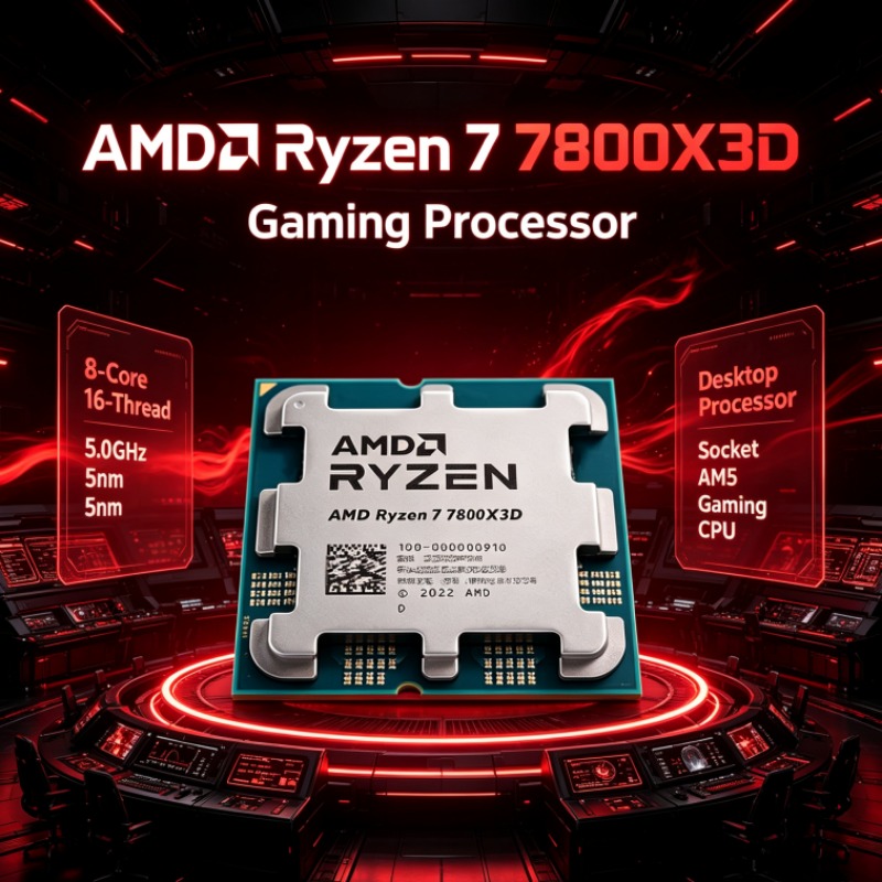 AMD Ryzen 7 R7 7800X3D CPUプロセッ - Amd Cpu Ryzen 7 のレビューと価格